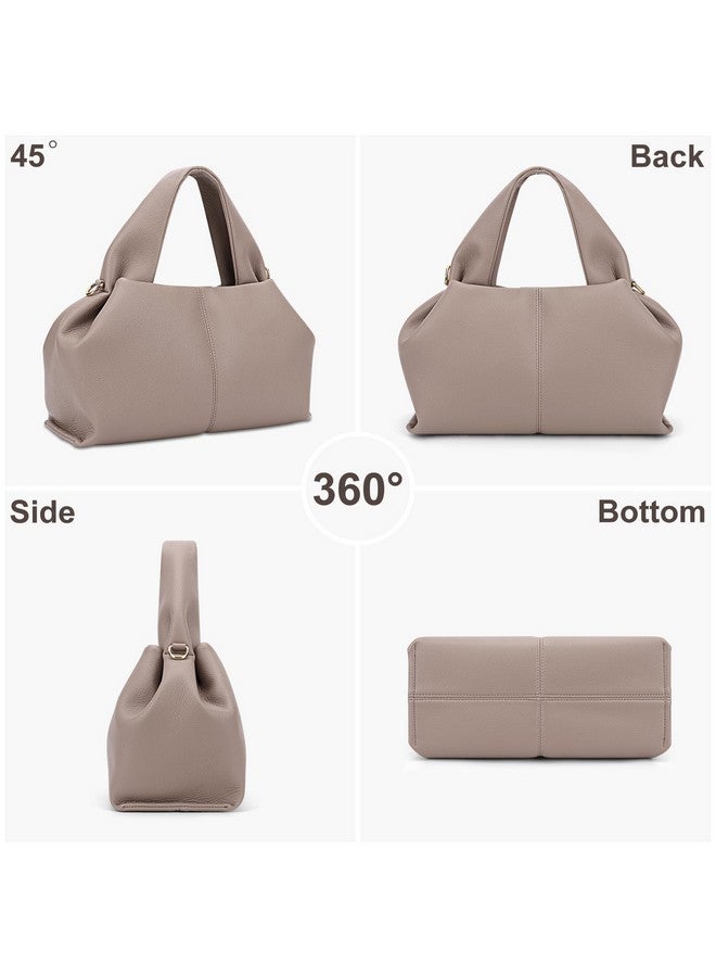 Juoxeepy Crossbody Bag Purse Satchel Handbag for Women Shoulder Bag Chic Dumpling Cloud Bag Clutch Purse - Image 4