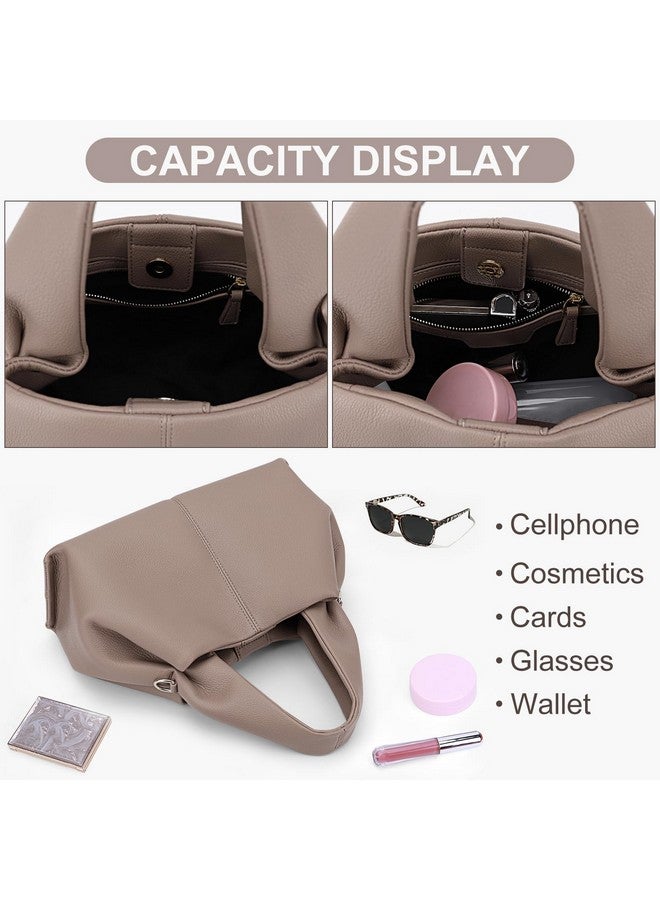 Juoxeepy Crossbody Bag Purse Satchel Handbag for Women Shoulder Bag Chic Dumpling Cloud Bag Clutch Purse - Image 3