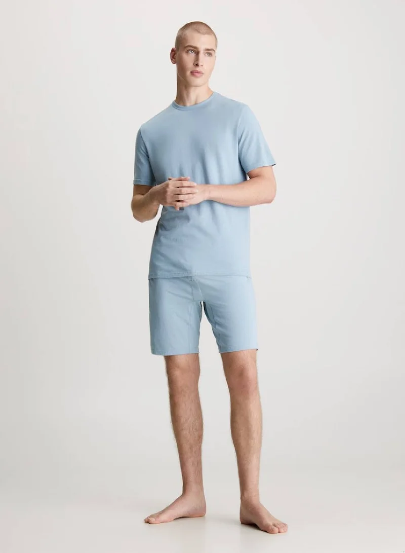 CALVIN KLEIN Shorts Pyjama Set - Cotton Stretch