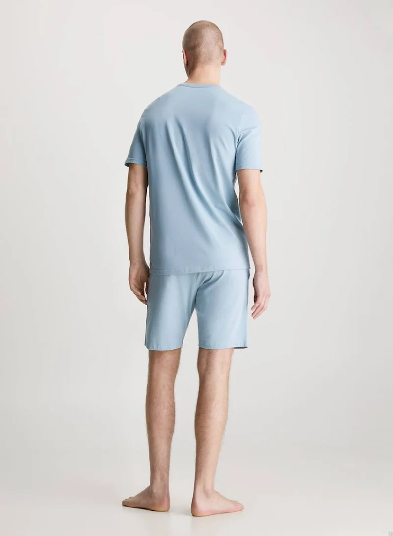 CALVIN KLEIN Shorts Pyjama Set - Cotton Stretch