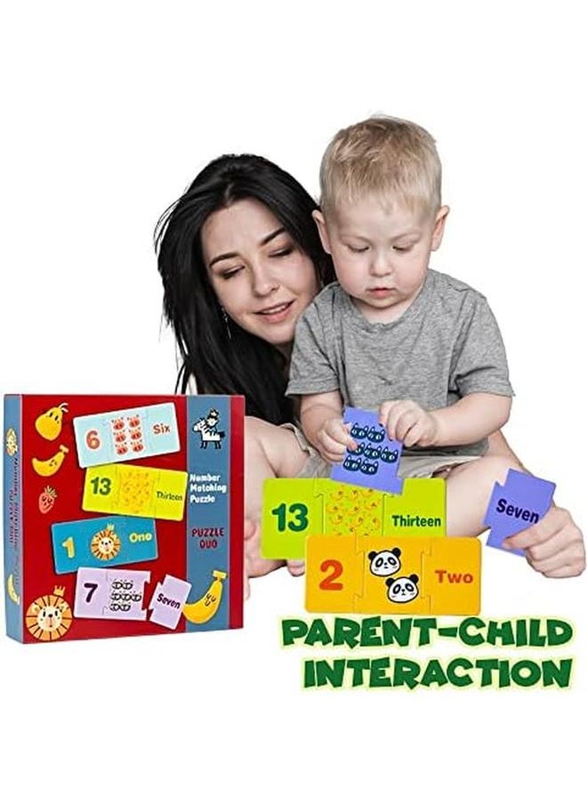 Duo Matching Puzzle Numbers Educational Matching Puzzle For Kids To Learn Numbers - pzsku/Z9891C5592C2D289BAD85Z/45/_/1719943193/3611ba21-158d-4072-a8f1-743c30431393