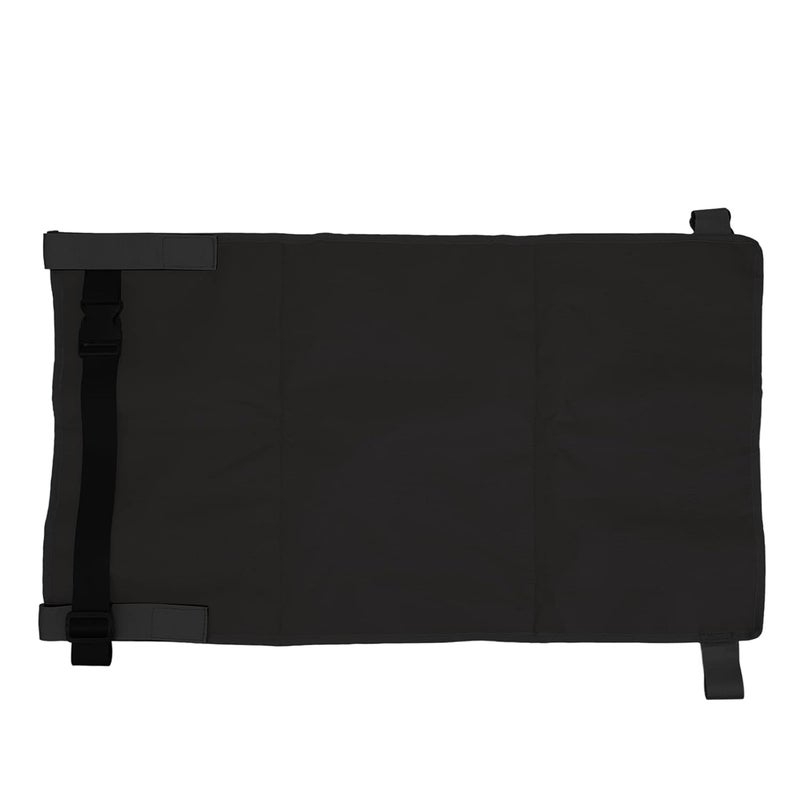Toddler Airplane Seat Extender Compact Foldable Kids Airplane Bed for Relaxing Travel Accessories, Oxford Cloth 30.5x17.3in for Kids (Black) - Image 2