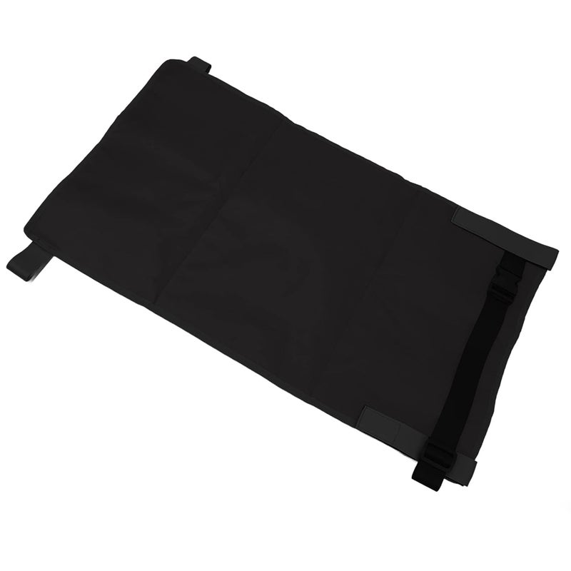 Toddler Airplane Seat Extender Compact Foldable Kids Airplane Bed for Relaxing Travel Accessories, Oxford Cloth 30.5x17.3in for Kids (Black) - Image 4