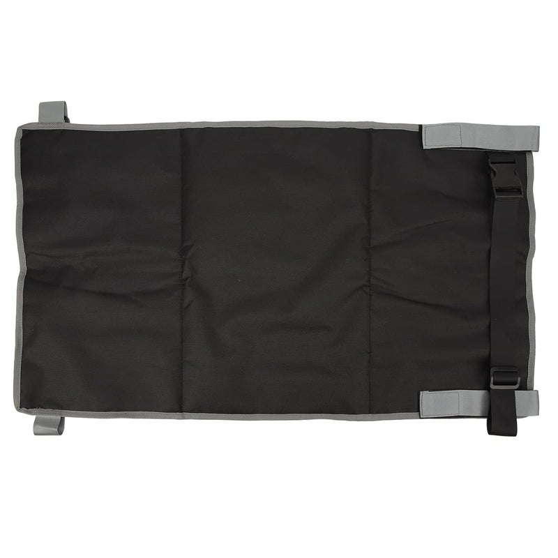 Toddler Airplane Seat Extender Compact Foldable Kids Airplane Bed for Relaxing Travel Accessories, Oxford Cloth 30.5x17.3in for Kids (Black) - Image 3