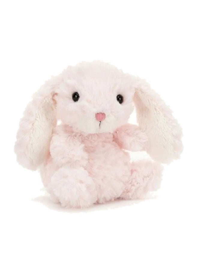 Jellycat Yummy Bunny Pastel Pink Plush Toy – Soft Mini Bunny with Floppy Ears, Cute Stuffed Animal for Babies, Gifts and Nursery Decor - Image 1