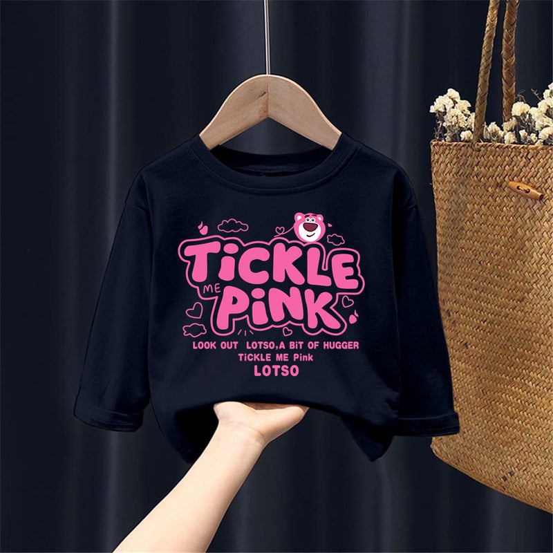 H2169# Boys And Girls Cotton Long Sleeve T-Shirt Autumn New Western Style Casual Cartoon Printing Casual Cotton Top T - Image 1