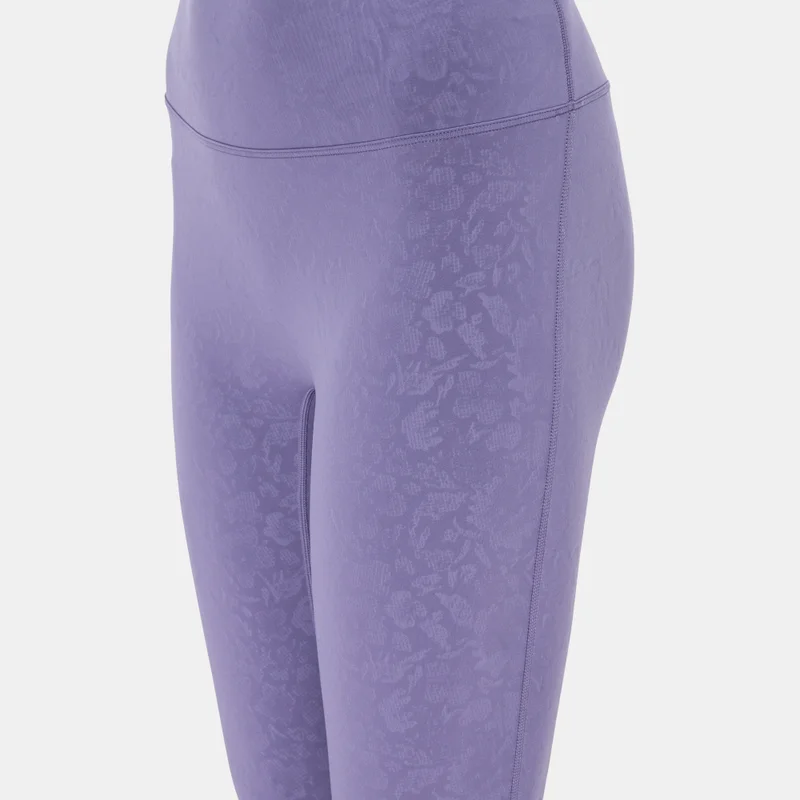 Nike Purple Women's Universa Dri-FIT Floral 7/8 Training Leggings for Women | Best Price UAE
