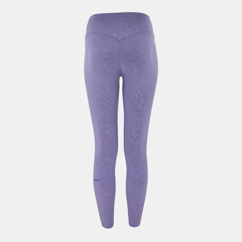 Nike Purple Women's Universa Dri-FIT Floral 7/8 Training Leggings for Women | Best Price UAE