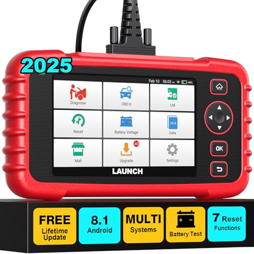 LAUNCH OBD2 Scanner CRP123X Elite, 2025 Lifetime Free WiFi Update scan Tool, FCA SGW, SAS Calibration/Throttle/Brake/BMS/D-P-F/Oil Reset/ABS bleeding, Multi Systems Car Scanner, Battery Test, Auto VIN - Image 1