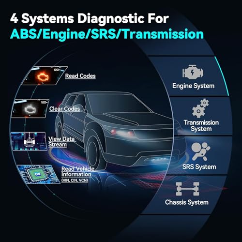 LAUNCH OBD2 Scanner CRP123X Elite, 2025 Lifetime Free WiFi Update scan Tool, FCA SGW, SAS Calibration/Throttle/Brake/BMS/D-P-F/Oil Reset/ABS bleeding, Multi Systems Car Scanner, Battery Test, Auto VIN - Image 4
