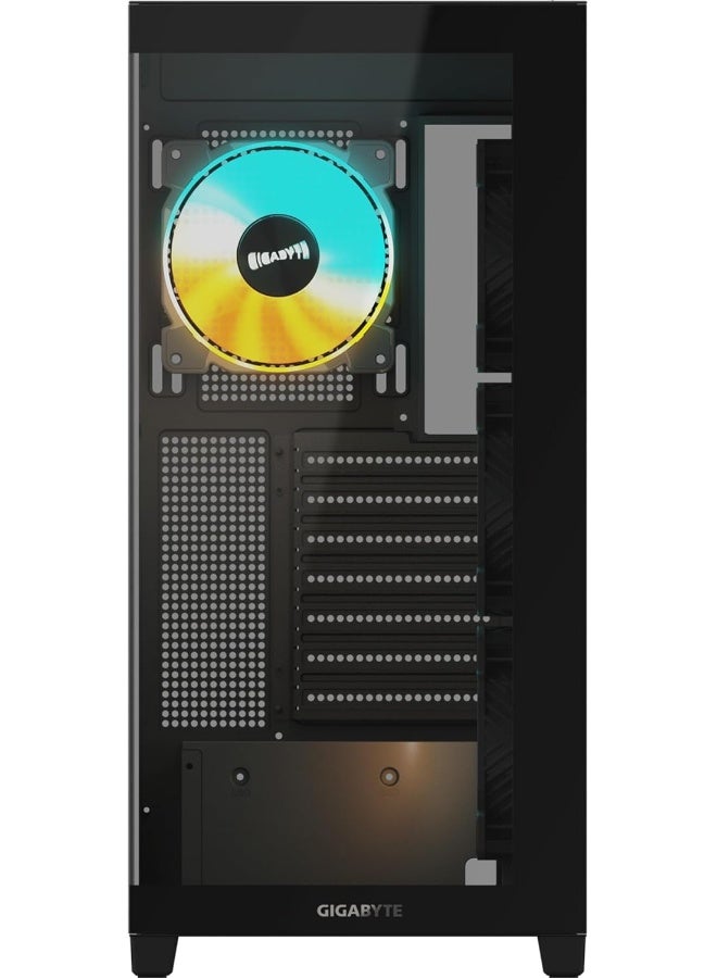 جيجابايت GIGABYTE C500P ST ATX CASE/GPU:410mm/BL - Image 3