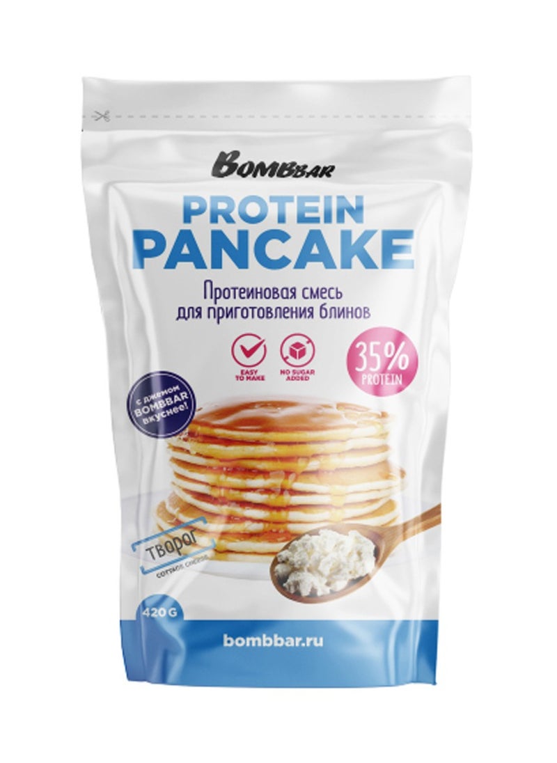 BOMBBAR Protein Pancake Mix - Creamy Cottage Cheese - (420 g)  - Image 1