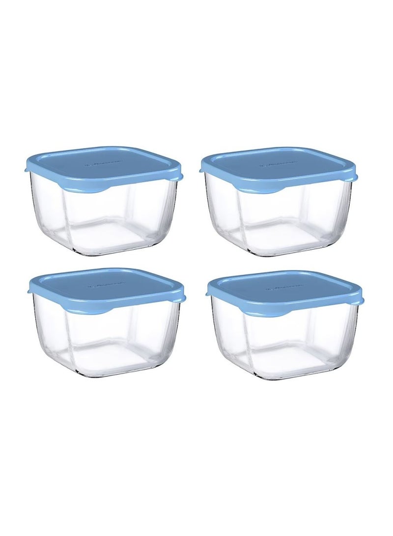 Paşabahçe حاوية طعام باساباخه سنوبوكس 275 مل – مجموعة حاويات محكمة الإغلاق من 4 قطع - Image 3