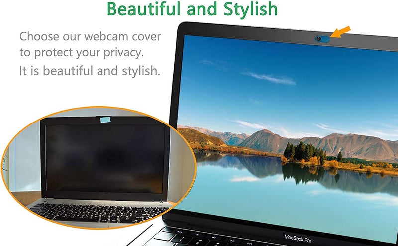CloudValley Camera Cover Slide Ultra-Thin, Blue Webcam Cover for MacBook air, Laptop, iMac, Desktop, PC, MacBook Pro, iPad, iPhone 8/7/6, Privacy Web Camera Protection [2 Packs] - Image 5