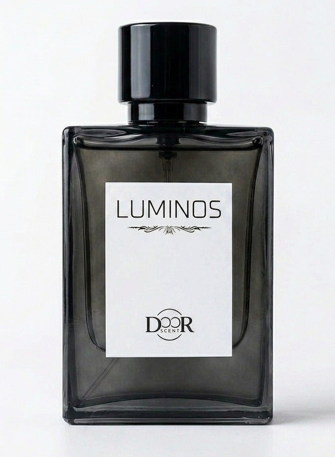 Doorscent Luminos Unisex Eau de Parfum 50ml | Fresh Floral Musk Perfume for Men & Women | Green Apple, Jasmine, Rose, White Musk & Amber - Image 1