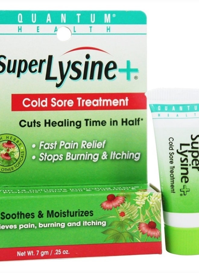Quantum Super Lysine Plus Cold Sore Treatment Cream - 0.25 Oz  - Image 1