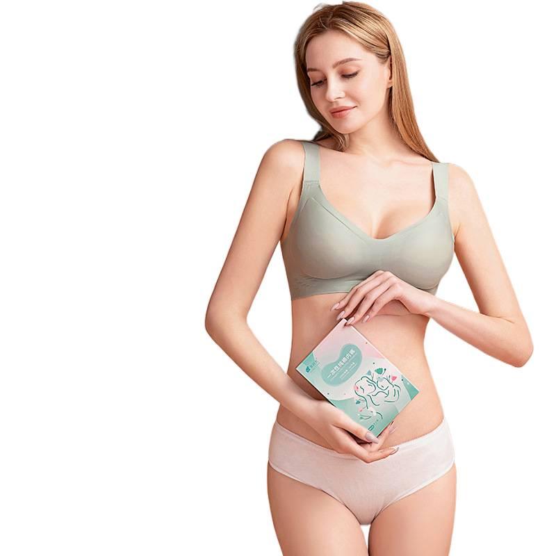 AD ملابس داخلية نسائية للاستعمال مرة واحدة، عبوة من 5 قطع، مقاس 3XL للسفر من القطن - Image 2
