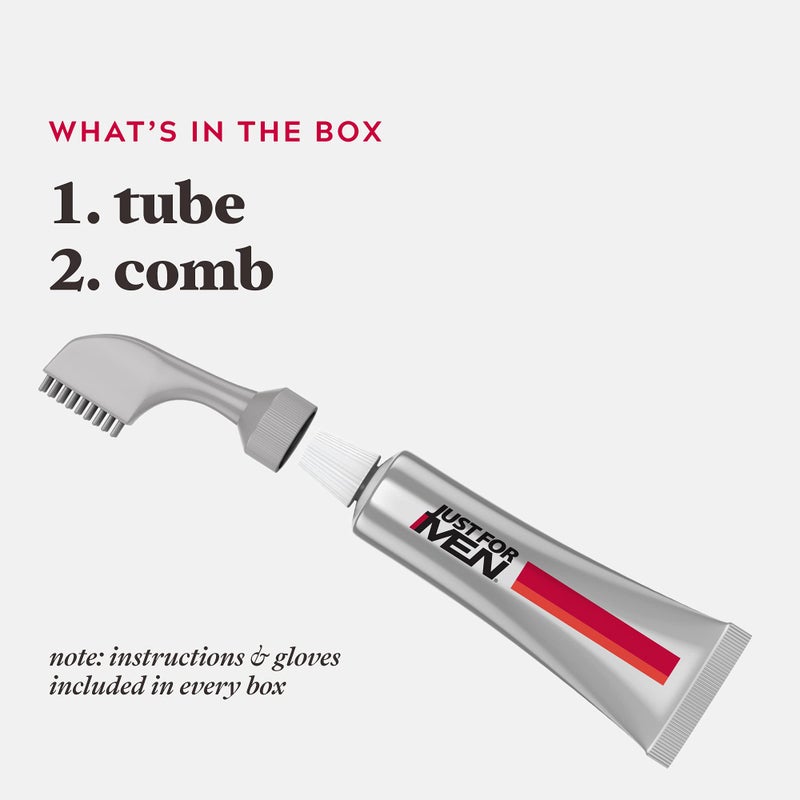 Just For Men Easy Comb-In Color Mens Hair Dye, Easy No Mix Application with Comb Applicator - Dark Blond, A-15, Pack of 1 - Image 3