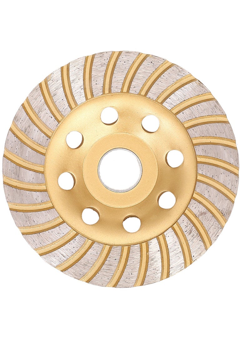 LAWAZIM Pro7 Gold Dimond Grinding Wheel |for Polishing and Cleaning Stone Concrete Surface - Image 1