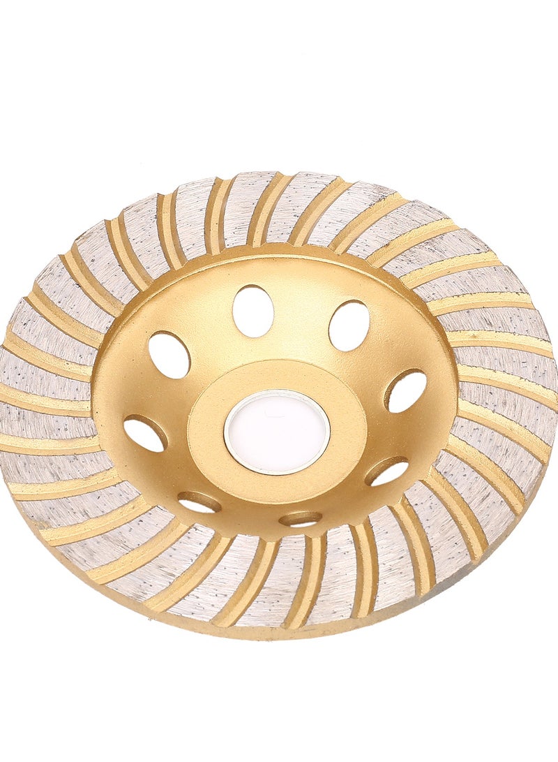 LAWAZIM Pro7 Gold Dimond Grinding Wheel |for Polishing and Cleaning Stone Concrete Surface - Image 2