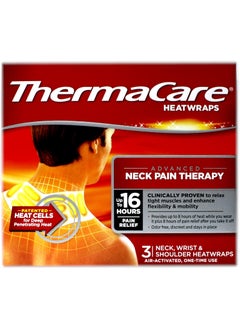 ThermaCare ThermaCare HeatWraps Neck, Wrist & Shoulder - 3 ct, Pack of 3 