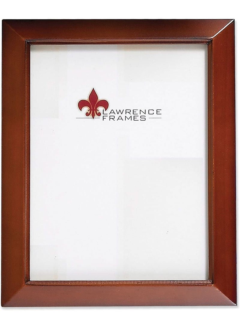 Lawrence Frames Lawrence Frames Estero Collection  Chestnut Wood Picture Frame  8x10  - Image 1