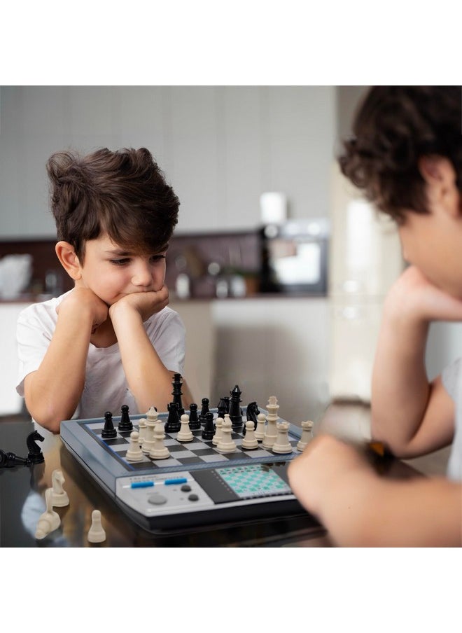 Icore Electronic Chess Set - Talking Chess Computer Set, Board Game, Beginner Chess Sets With Learning Tactics Modes, Computer Chess For Kids & Adults