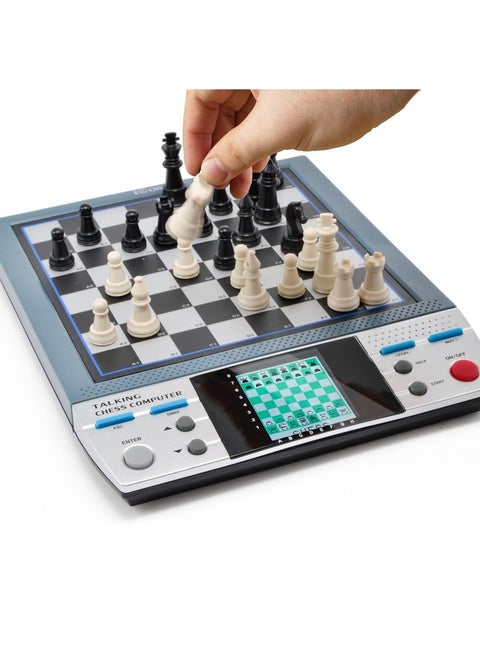 Icore Electronic Chess Set - Talking Chess Computer Set, Board Game, Beginner Chess Sets With Learning Tactics Modes, Computer Chess For Kids & Adults
