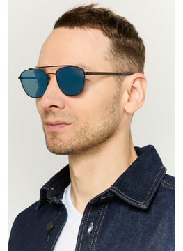 Timberland Men TB916802D55 Round Sunglasses, Smoke Black  - Image 2
