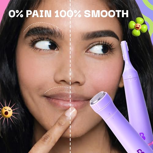Bombae India’s No.1 Women’s Trimmer | 4-in-1 Face & Eyebrow Trimmer for Women| 90 Min Runtime | C-Type Charging | Facial Hair Removal Machine for Eyebrows, Upper Lip, Chin, Sideburns & Peach Fuzz | New Model - Image 5
