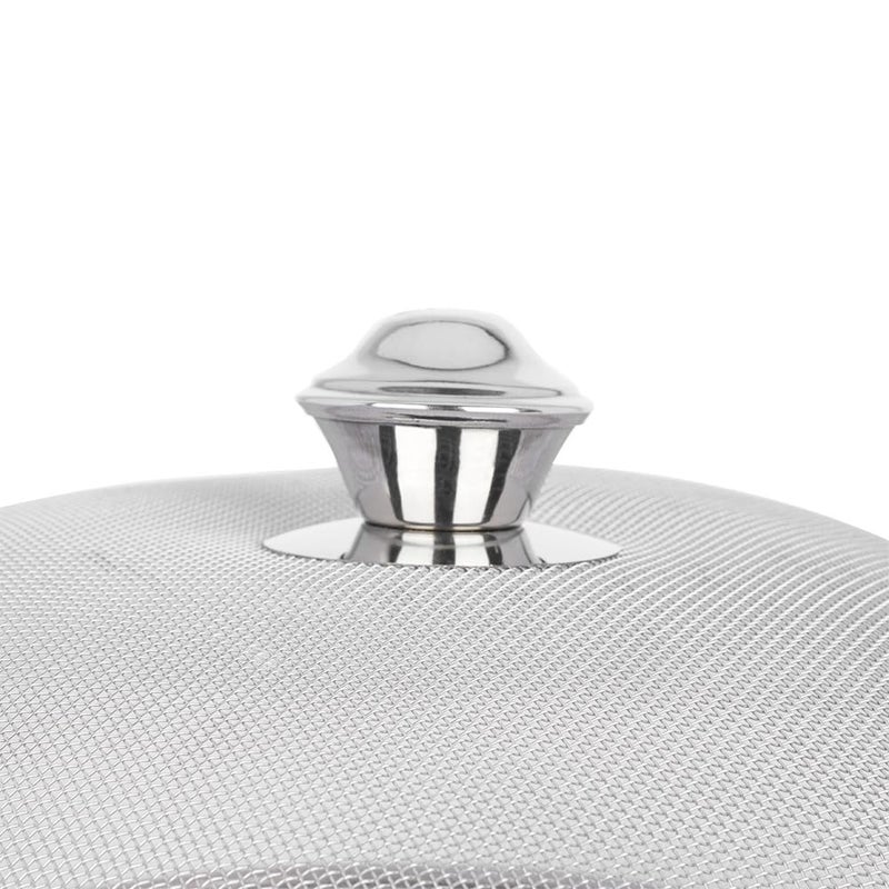 KCL KCL Multipurpose Food Grade Stainless Steel Mesh Dome Food Cover Dish Cover Dome Shape Cover for Covering Food Desserts Fruits Cake Vegetables Silver_Small  - Image 2