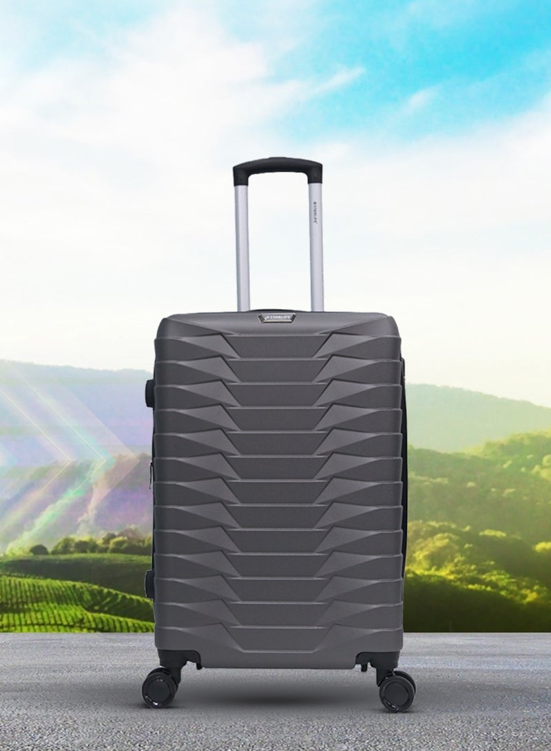 ستار لايف مجموعة حقائب سفر بعجلات من الجانب الصلب ABS مكونة من 3 قطع بعجلات دوارة مع قفل أرقام - Image 2