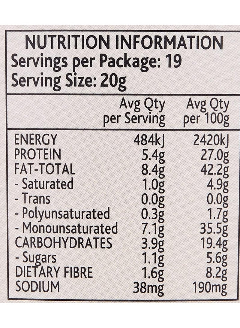 Mother Earth Natural Smooth Peanut Butter No Added Sugar Vegan Friendly & A Nutritious Source Of Protein 380 Gms - Image 2