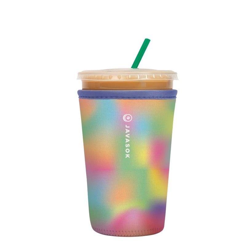 Sok It Java Sok Iced Coffee & Cold Soda Insulated Neoprene Cup Sleeve (Dreaming in Color  Medium: 22-28oz) - Image 1