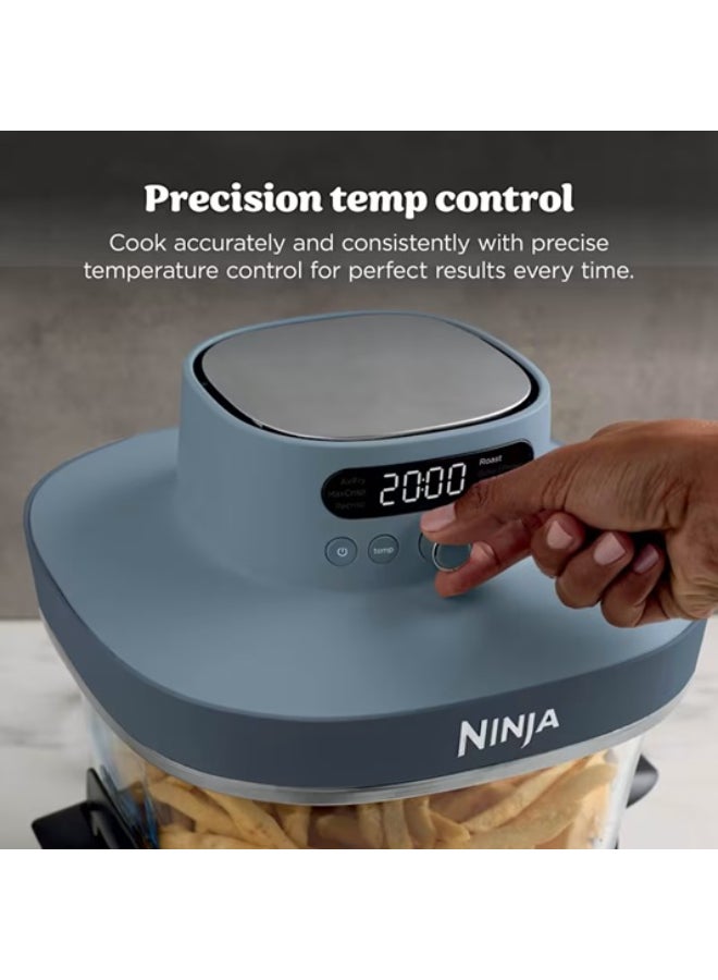 Ninja CRISPi PRO 7-in-1 XL Glass Air Fryer - Cyberspace AS101UKCY 5.7 L 2050 W AS101UKCY Cyberspace - Image 4