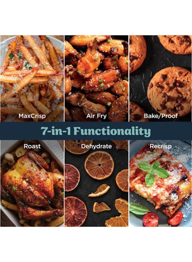Ninja CRISPi PRO 7-in-1 XL Glass Air Fryer - Cyberspace AS101UKCY 5.7 L 2050 W AS101UKCY Cyberspace - Image 5