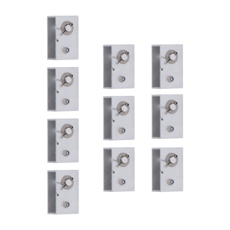 Electric Fence Wire Tightener Aluminum Alloy Weatherproof - Self Locking Stepless Speed Change Fence Wire Tensioner for Farm Garden Animal Plant Safety - Image 3