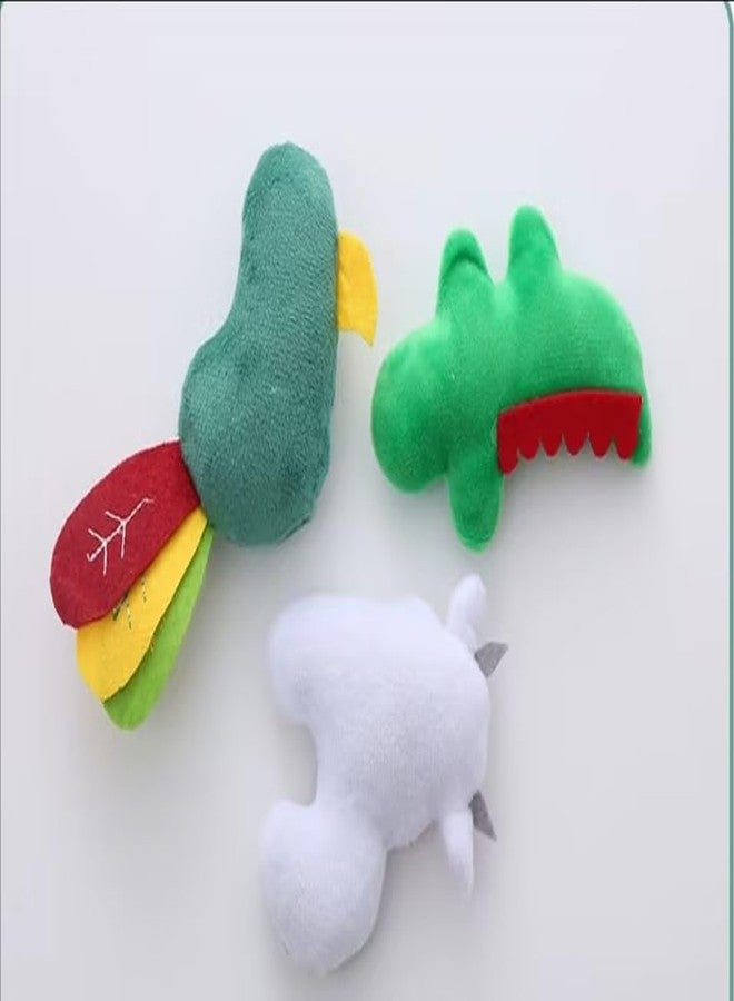 Labriciyon Catnip Toy, Cat Plush Chew Toy, Teeth Grinding Catnip Toy Cow Pet Supplies - Image 5