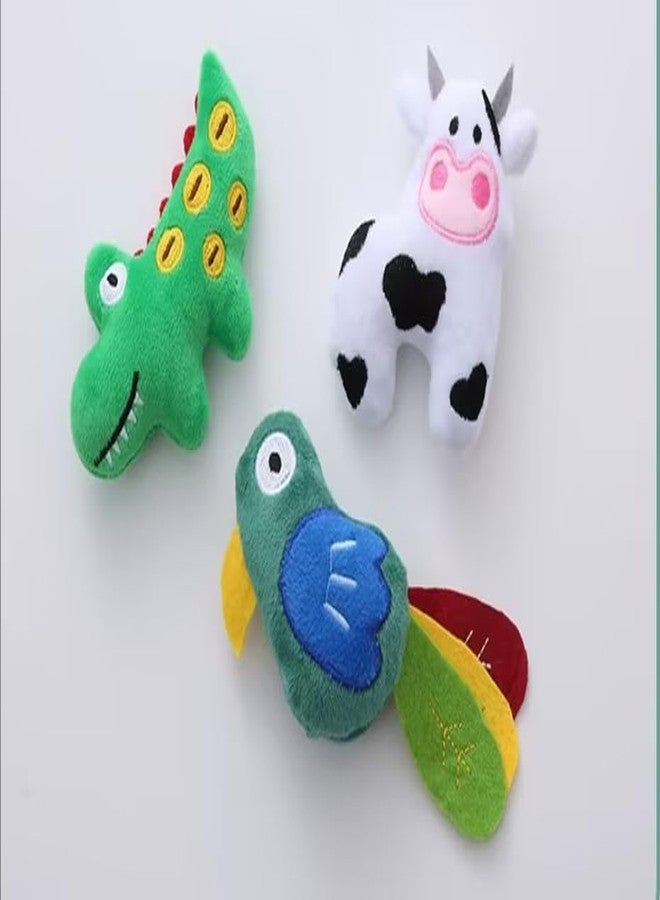 Labriciyon Catnip Toy, Cat Plush Chew Toy, Teeth Grinding Catnip Toy Cow Pet Supplies - Image 3