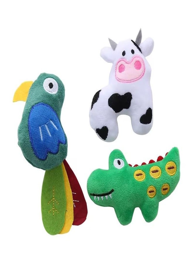 Labriciyon Catnip Toy, Cat Plush Chew Toy, Teeth Grinding Catnip Toy Cow Pet Supplies - Image 4