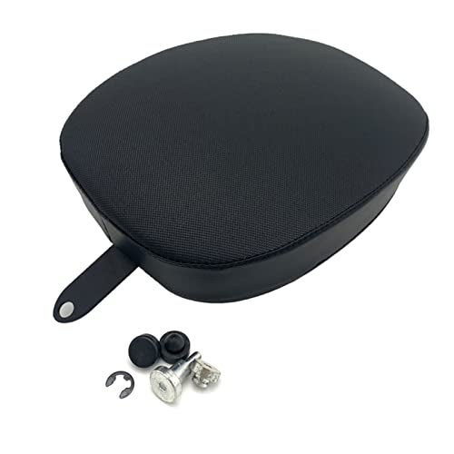 GYMARK Solo Rear Passenger Seat for Harley Davidson Sportster X48 XL883 XL1200 72 2004-2019 Motorcycle Accessories Leather Pillion Cushion Pad (Black-E) - Image 3