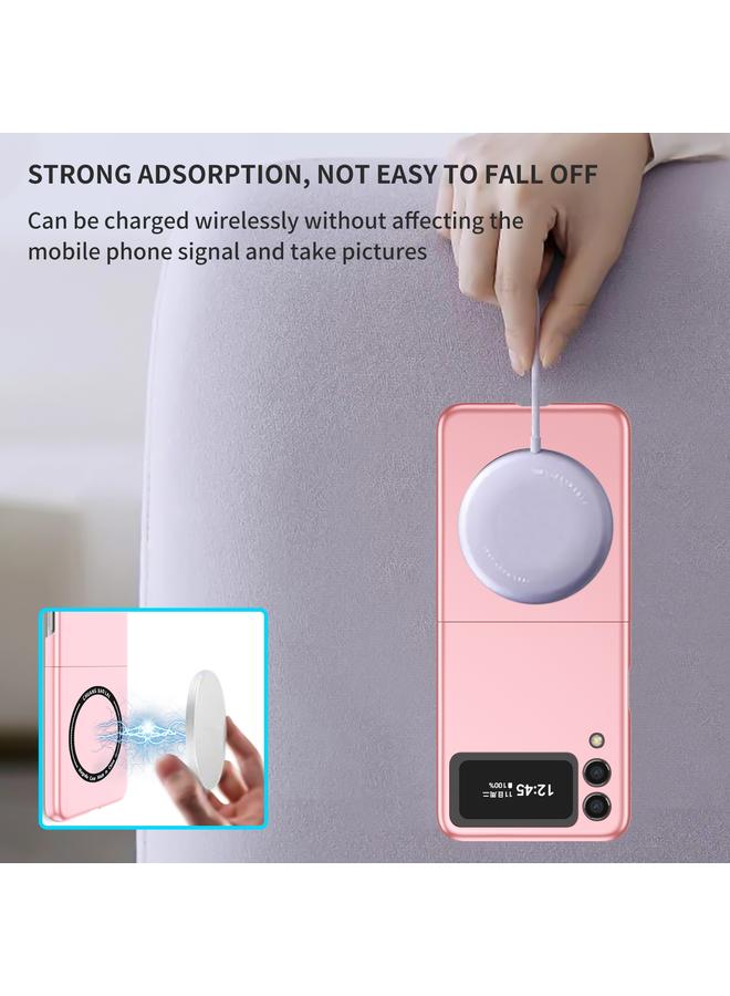 S-TOP Case For Samsung Galaxy Z Flip3 5G Magsafe Magnetic Folding PC Phone Case - Image 5
