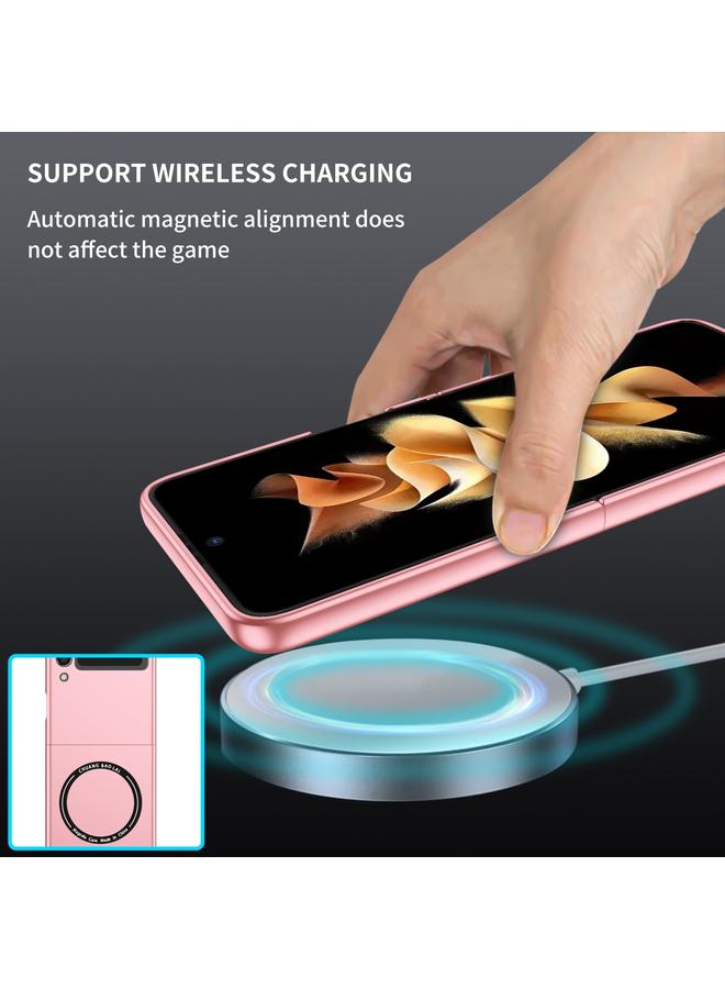 S-TOP Case For Samsung Galaxy Z Flip3 5G Magsafe Magnetic Folding PC Phone Case - Image 3