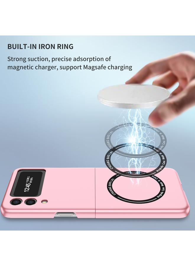 S-TOP Case For Samsung Galaxy Z Flip3 5G Magsafe Magnetic Folding PC Phone Case - Image 4