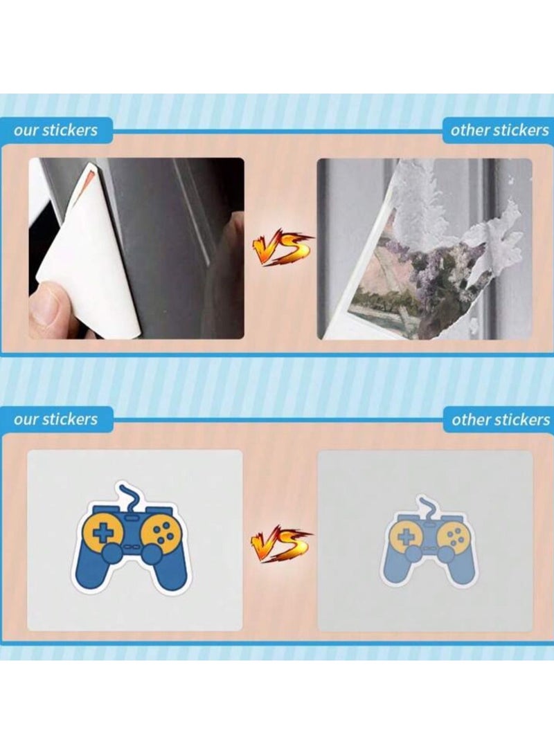 50pcs Waterproof Video Game Stickers for Phones, Cars, Gift Boxes, Bags, Helmets, Kids Toys, Bicycles  - Image 3