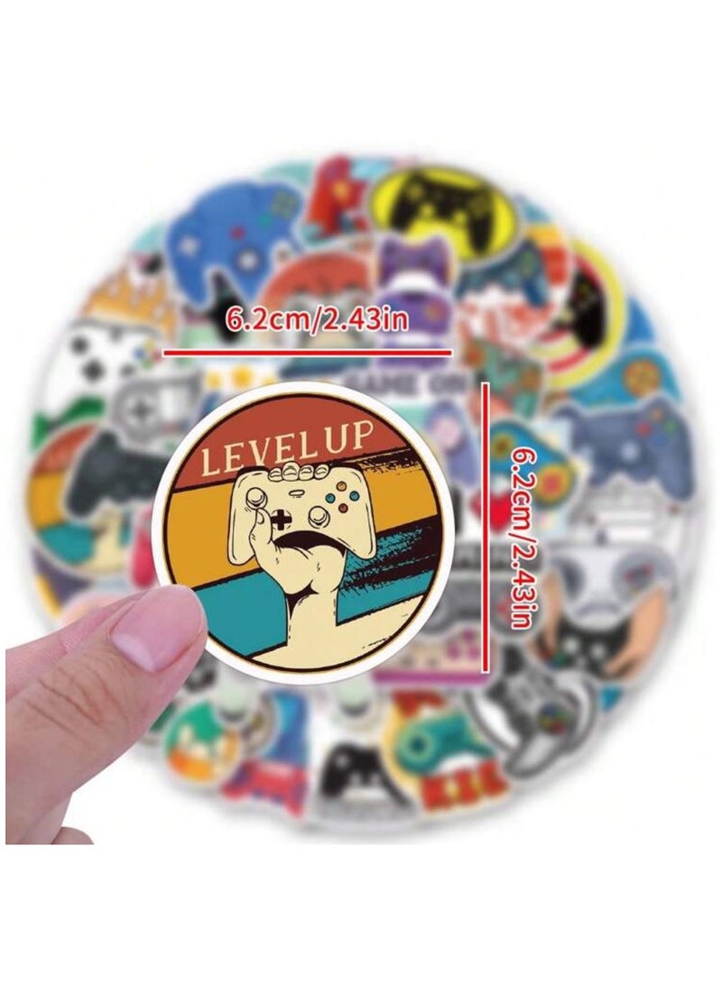 50pcs Waterproof Video Game Stickers for Phones, Cars, Gift Boxes, Bags, Helmets, Kids Toys, Bicycles  - Image 2