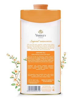 Yardley Imperial Sandalwood Perfumed Talc Powder 250grams  - Image 3