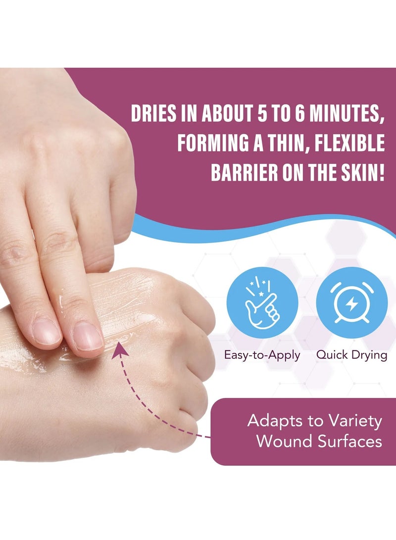 VOGSIG Silicone Scar Gel for Damaged Skin Dead Skin Elimination Surgery Scar Burns Acne Scars and Pregnancy Lines Deeply Moisturize Hydrates Smooths New and Old Scars Scar Removal Cream Gel 30g - Image 5