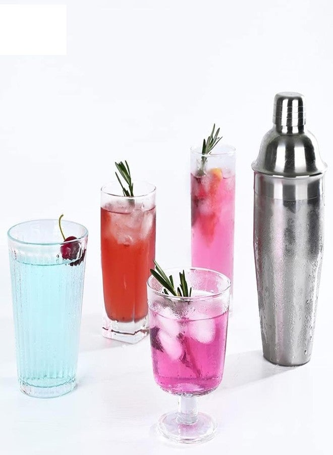 UDee Professional Cocktail Shaker Set – 304 Stainless Steel Boston Shaker with Built-in Strainer, Leakproof Drink Shaker for Home & Bar Use, Bartender Kit for Margaritas, Martinis, (750 ML) - Image 4
