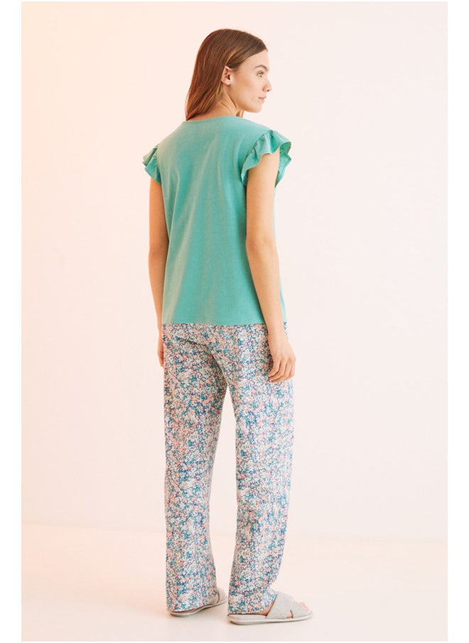 women'secret - Pajamas with ruffled sleeves - Image 1